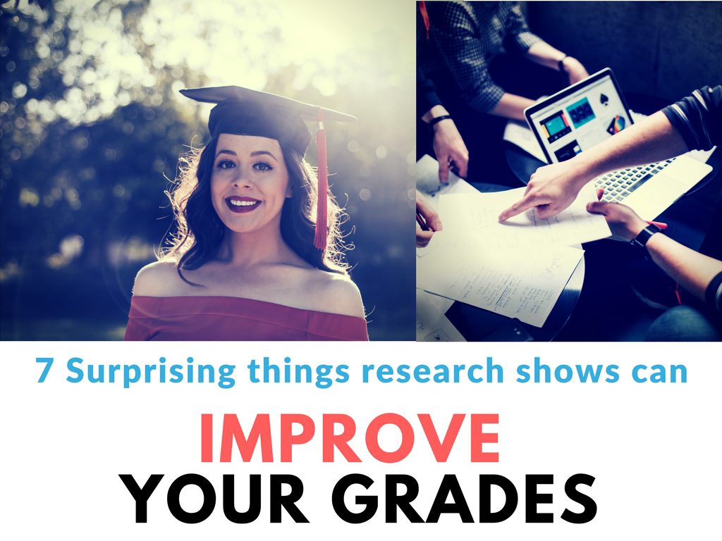 7 Surprising things than can bring up your grades