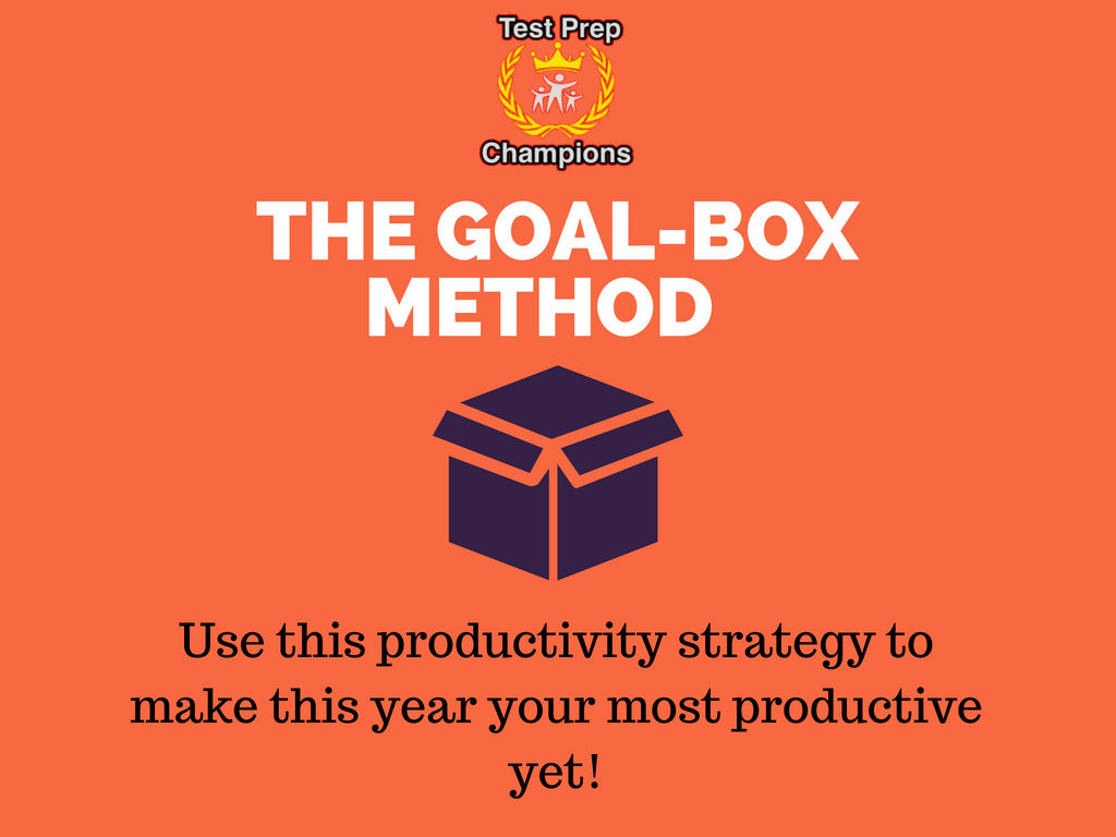 The Goal-Box Method: Use this college productivity strategy can make this year your most productive yet